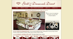 Desktop Screenshot of goldanddiamondsjewelers.com